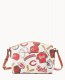 Dooney MLB Reds Suki Crossbody Med Wristlet REDS ID-Z7Towl6H