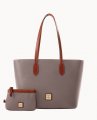 Dooney Pebble Grain Tote With Medium Wristlet Elephant ID-7SZmq7vT