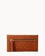 Dooney Ostrich Continental Clutch Caramel ID-3QwB4B5K