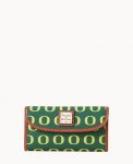 Dooney Collegiate Oregon Continental Clutch OREGON ID-nd8uftwP