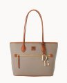 Dooney Pebble Grain Tote Taupe ID-XVIHC4Tn