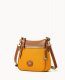 Dooney All Weather Leather 3.0 Zip Top Crossbody 23 Chamois ID-0egnW6m7