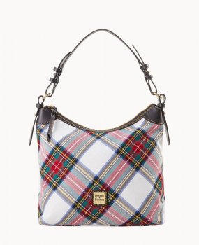 Dooney Tartan Large Erica White ID-BZFR6s2s