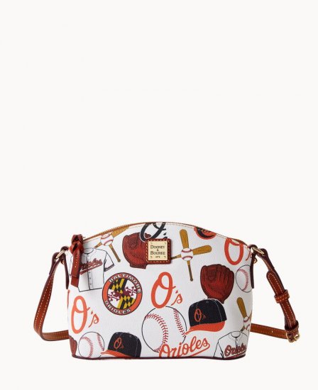 Dooney MLB Orioles Suki Crossbody ORIOLES ID-eyIPGXca - Click Image to Close