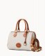 Dooney All Weather Leather 3.0 Barrel Satchel 28 Vanilla ID-lQb3Rax2