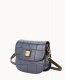 Dooney Denison Saddle Bag Steel Blue ID-sRf9Q6Z7