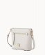 Dooney Saffiano Small Zip Crossbody Ecru ID-b5Su7m2P