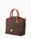 Dooney Gretta Domed Satchel Brown Tmoro ID-LXHkhYpV
