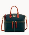 Dooney Dillen Double Pocket Satchel Black ID-5RiR1myL