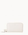 Dooney Henrys Large Zip Around Wristlet White ID-s0ZZYyfE