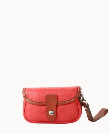Dooney Oncour Twist Flap Wristlet Persimmon ID-dNVSaL3C - Click Image to Close