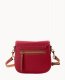 Dooney Pebble Grain Saddle Bag Wine ID-MFGPYDlq