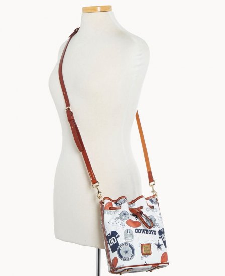 Dooney NFL Cowboys Small Drawstring COWBOYS ID-EGK7GYDm - Click Image to Close