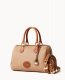 Dooney All Weather Leather 3.0 Barrel Satchel 28 Taupe ID-Ze7H3TzT