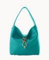 Dooney Pebble Grain Small Logo Lock Sac Spearmint ID-2uehLvyx