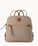 Dooney Pebble Grain Backpack Taupe ID-1VuDVxZU