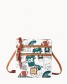 Dooney Collegiate Michigan State N S Triple Zip Crossbody MICHIGAN STATE ID-hhIj7BHX