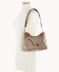 Dooney Pebble Grain Small Hobo Taupe ID-nphRyXhx