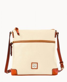 Dooney Pebble Grain Crossbody Bone ID-uyJe5UqV