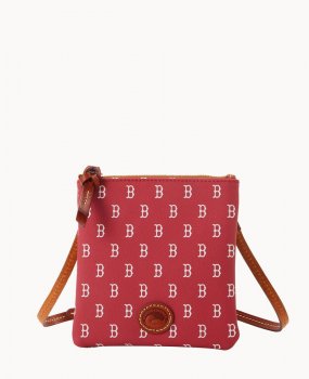 Dooney MLB Red Sox Small North South Top Zip Crossbody Red Sox ID-WsULtEdU