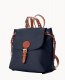 Dooney Nylon Flap Backpack Navy ID-czrE8nxb