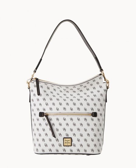 Dooney Gretta Large Sac White ID-VWQvPcZE - Click Image to Close