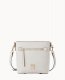 Dooney Saffiano Small Zip Crossbody Ecru ID-b5Su7m2P