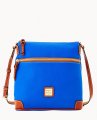 Dooney Pebble Grain Crossbody French Blue ID-81Mkedqi