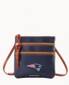 Dooney NFL Patriots Triple Zip Crossbody PATRIOTS ID-sHweLnAO