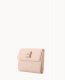 Dooney Saffiano Small Flap Credit Card Wallet Blush ID-u3CyjtPW