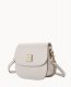 Dooney Saffiano Saddle Bag Ecru ID-tRQmCHlF