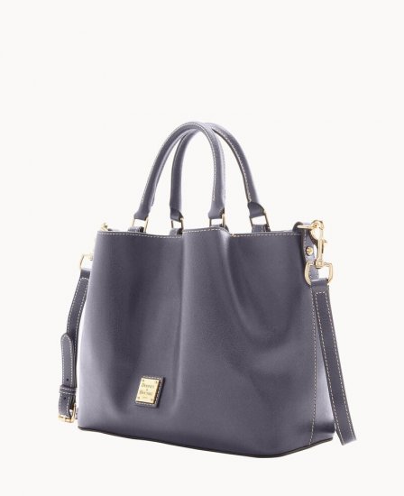 Dooney Saffiano Barlow Dark Grey ID-q59L8le0 - Click Image to Close