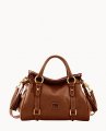 Dooney Florentine Satchel Chestnut ID-ilphpNjT