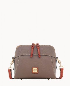 Dooney Pebble Grain Cameron Crossbody Elephant ID-0cjSIakY