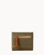 Dooney Pebble Grain Small Flap Credit Card Wallet Olive ID-ufakwRDz