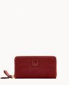 Dooney Florentine Large Zip Around Wristlet Bordeaux ID-VVX9E0DN