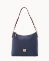 Dooney Pebble Grain Hobo Midnight Blue ID-wE7Cqv35