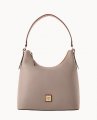 Dooney Pebble Grain Hobo Taupe ID-fLoHK4QF