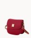 Dooney Pebble Grain Saddle Bag Wine ID-MFGPYDlq