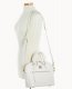 Dooney Saffiano Domed Zip Satchel Off White ID-27Kvq5oX