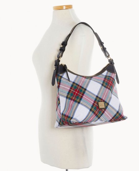 Dooney Tartan Large Erica White ID-BZFR6s2s - Click Image to Close