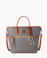 Dooney Pebble Grain Handle Tote Slate ID-WJuSfFiE