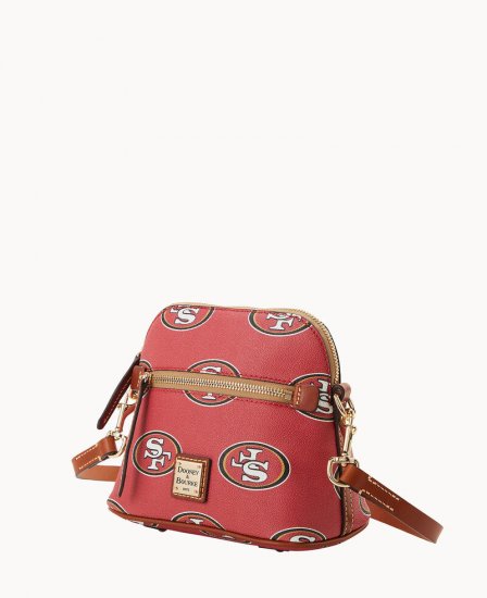 Dooney NFL 49ers Domed Crossbody 49ers ID-16DGrtO9 - Click Image to Close