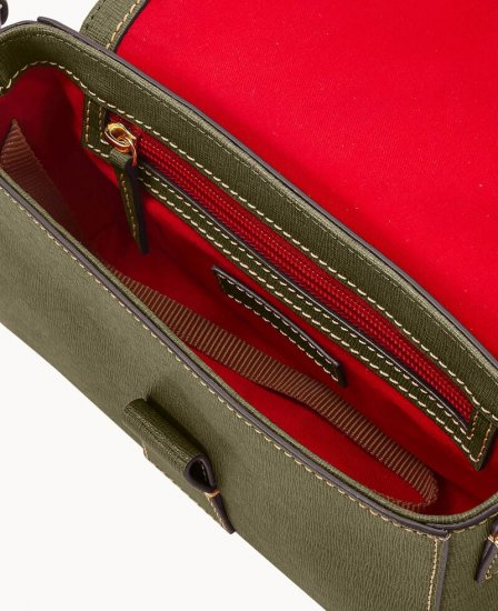 Dooney Saffiano Kyra Crossbody Olive ID-uTDIxnn9 - Click Image to Close