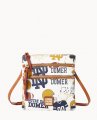 Dooney Collegiate Notre Dame N S Triple Zip Crossbody NOTRE DAME ID-hB4CagD9