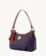 Dooney Pebble Grain Pouchette Plum Wine ID-aOT9sq5U