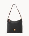 Dooney Pebble Grain Hobo Black ID-3SAhttBv