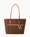 Dooney Pebble Grain Tote Bark ID-63tlAWMq