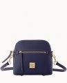 Dooney Saffiano Domed Crossbody Marine ID-uM1wVz18