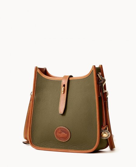 Dooney All Weather Leather 3.0 Crossbody 22 Green ID-2OodB70g - Click Image to Close